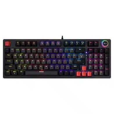 מקלדת מכנית Jedel Gaming KL-114 Mechanical Keyboard (Red Switch) 1 מקלדת מכנית Jedel Gaming KL-114 Mechanical Keyboard (Red Switch)