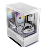 NX200remw מחשב גיימינג לבן I5-13400F, RTX 4060, 32GB DDR5, NVMe 500GB, Windows 11
