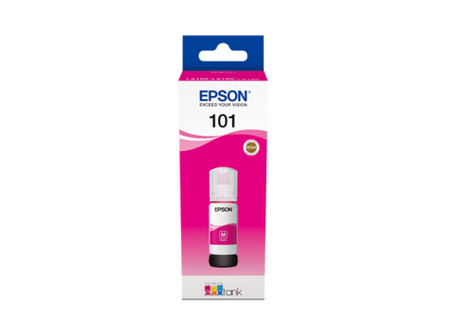 בקבוק דיו מג'נטה 101 מקורי 70 מ"ל Epson 1 בקבוק דיו מג'נטה 101 מקורי 70 מ"ל Epson