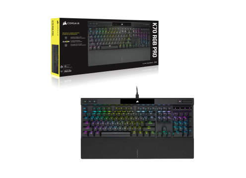 מקלדת גיימינג CORSAIR K70 RGB PRO CHERRY MX BROWN MECHANICAL 2 מקלדת גיימינג CORSAIR K70 RGB PRO CHERRY MX BROWN MECHANICAL – תמונה 2