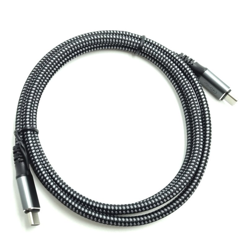 כבל נתונים מהיר GOLD TUCH USB3.1 gen 2X2 Type-C to Type-C 20G 3m 2 כבל נתונים מהיר GOLD TUCH USB3.1 gen 2X2 Type-C to Type-C 20G 3m – תמונה 2