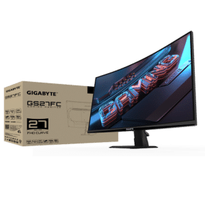 מסך גיימינג קעור Gigabyte GS27FC FHD VA 1MS HDR Ready 180Hz