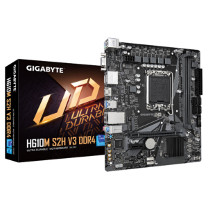 לוח למעבדי אינטל Gigabyte H610M S2H V3 Micro-ATX VGA DP HDMI
