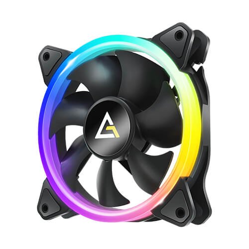 מאוורר למארז Antec Neon 120mm ARGB PWM 1 מאוורר למארז Antec Neon 120mm ARGB PWM