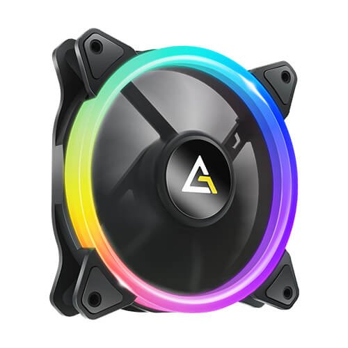 מאוורר למארז Antec Neon 120mm ARGB PWM 2 מאוורר למארז Antec Neon 120mm ARGB PWM – תמונה 2