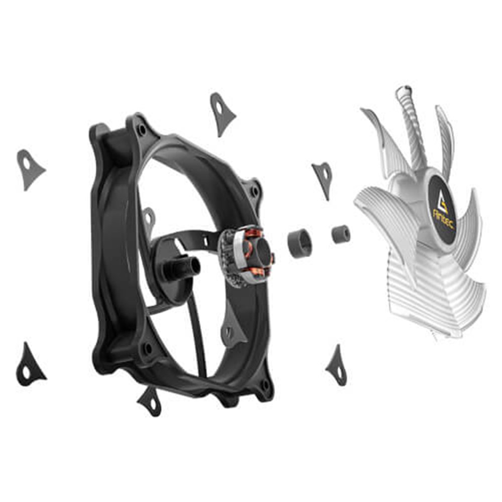 מאוורר למארז Antec F12 Racing ARGB 120mm PWM 5 מאוורר למארז Antec F12 Racing ARGB 120mm PWM – תמונה 5