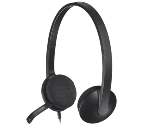 אוזניות Logitech USB Headset H340 With Microphone