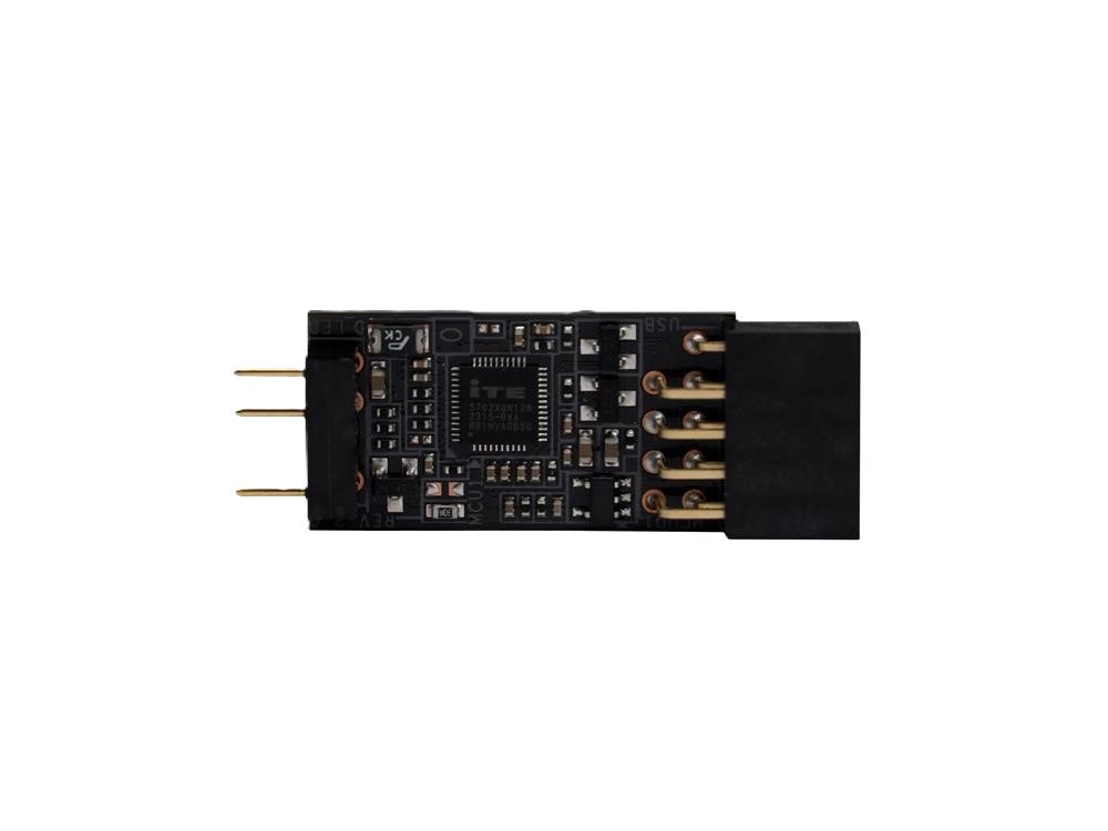 מתאם מUSB2.0 Header- ל-ARGB Header ללוח אם 1 מתאם מUSB2.0 Header- ל-ARGB Header ללוח אם