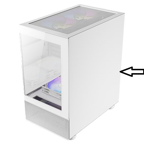 צד ימין למארז לבן ANTEC CX200M 1 צד ימין למארז לבן ANTEC CX200M