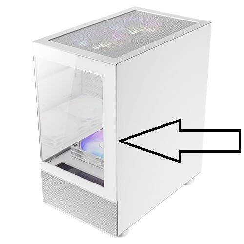 פנל קידמי למארז לבן ANTEC CX200M 1 פנל קידמי למארז לבן ANTEC CX200M