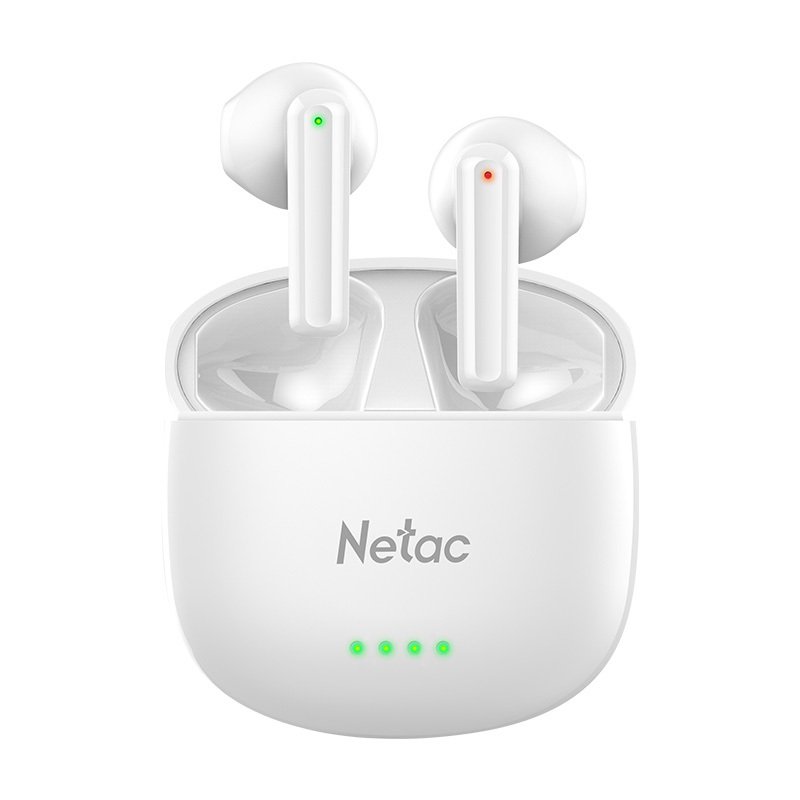 אוזניות NETAC LK35 Bluetooth 5.3 Up to 6Hrs Play White Stereo 1 אוזניות NETAC LK35 Bluetooth 5.3 Up to 6Hrs Play White Stereo