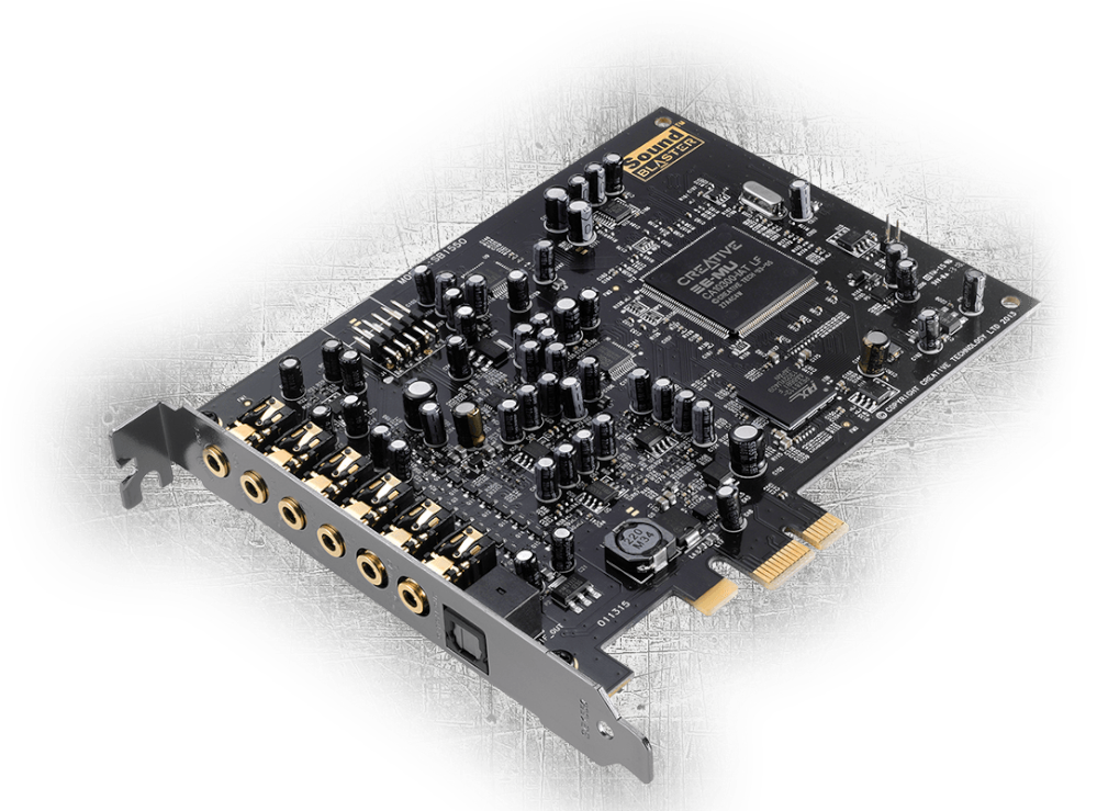כרטיס קול Crerative Sound Blaster Audigy RX 1 כרטיס קול Crerative Sound Blaster Audigy RX