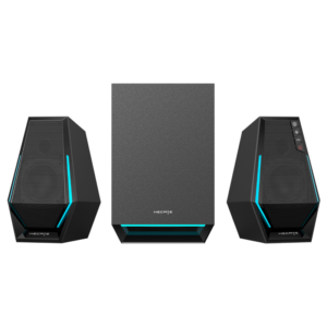 רמקולים Edifier G1500 MAX 2.1 RGB Gaming Speakers 30W RMS BT AUX