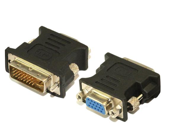 מתאם DVI TO VGA analog 1 מתאם DVI TO VGA analog