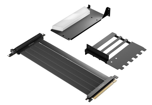 כבל ותושבת לכ. מסך Vertical GPU Bracket Black ARGB Antec 2 כבל ותושבת לכ. מסך Vertical GPU Bracket Black ARGB Antec – תמונה 2