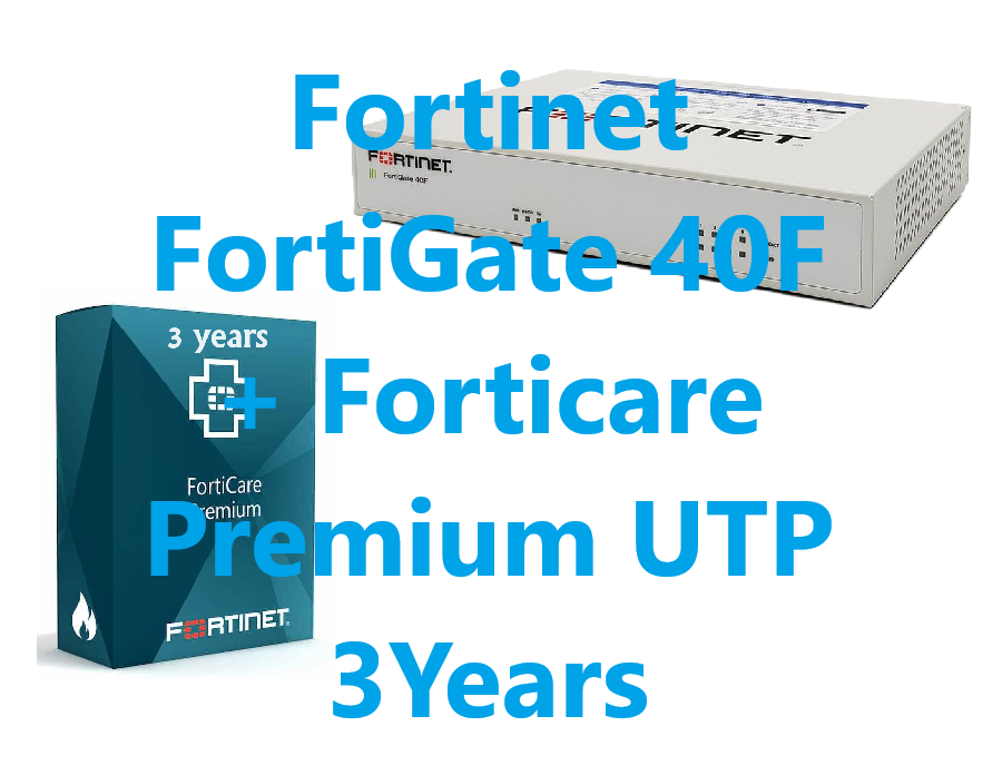 רשיון FortiGate-40F HW PLUS 3y 1 רשיון FortiGate-40F HW PLUS 3y