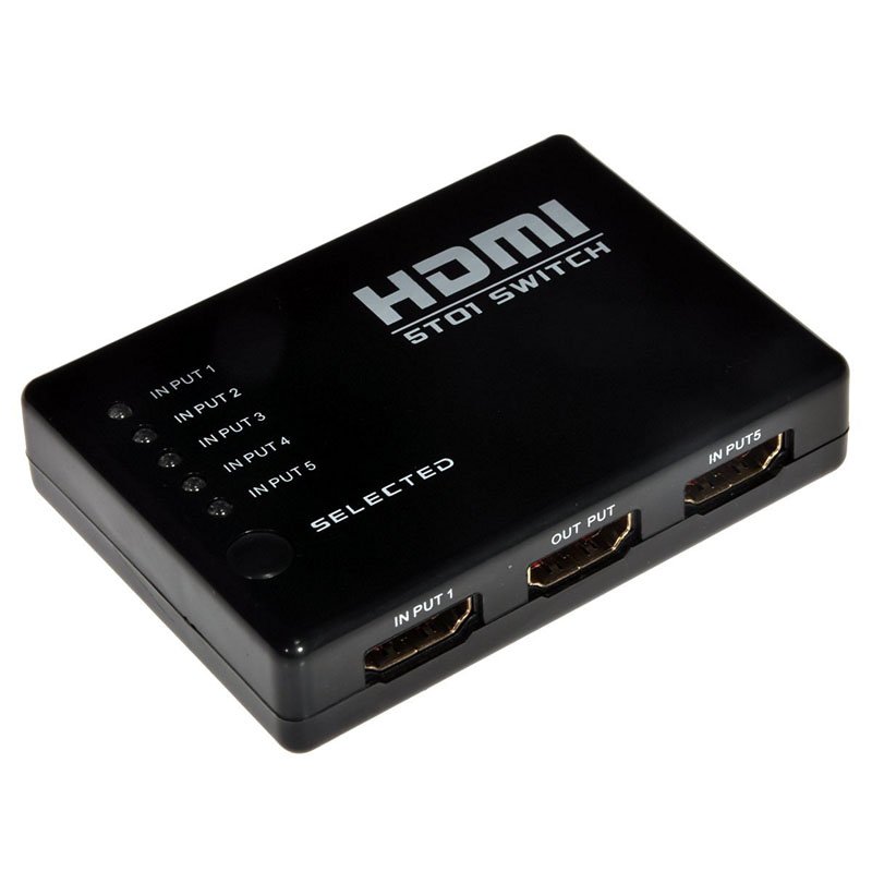 בורר HDMI Switch 1 to 3 כולל שלט 1 בורר HDMI Switch 1 to 3 כולל שלט