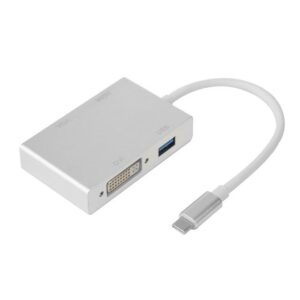 מתאם USB3.1 Type C TO DVI Female