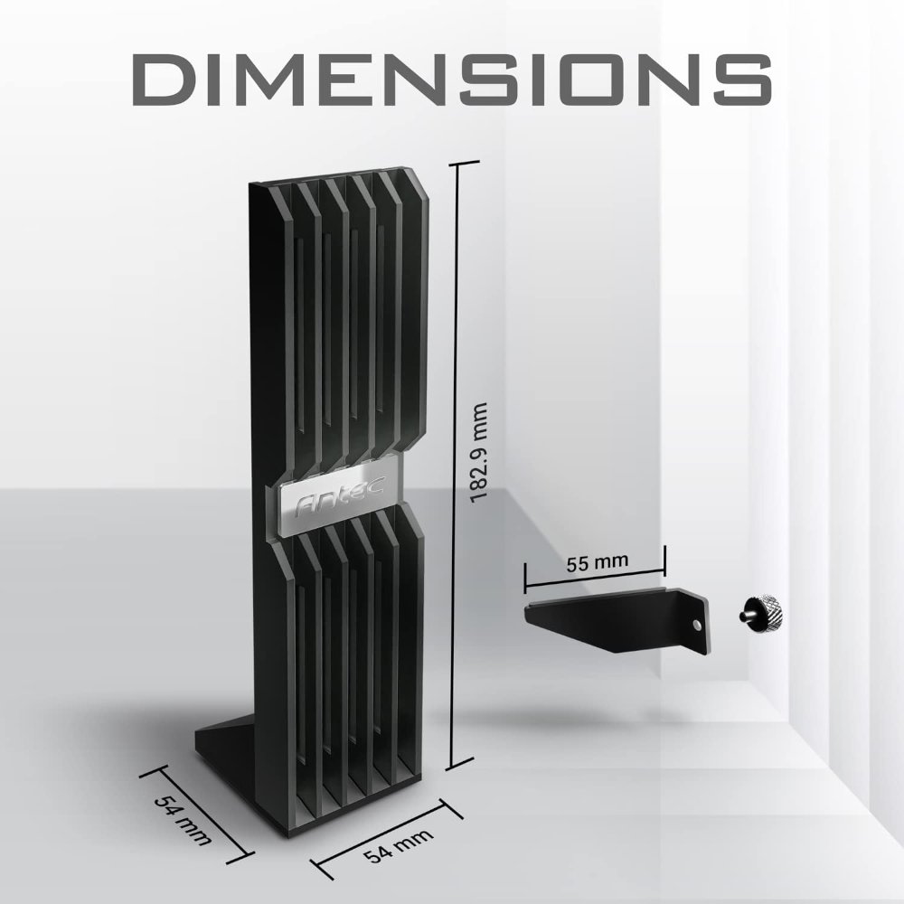 תומך לכרטיסי מסך ANTEC GPU HOLDER ARGB Black 2 תומך לכרטיסי מסך ANTEC GPU HOLDER ARGB Black – תמונה 2
