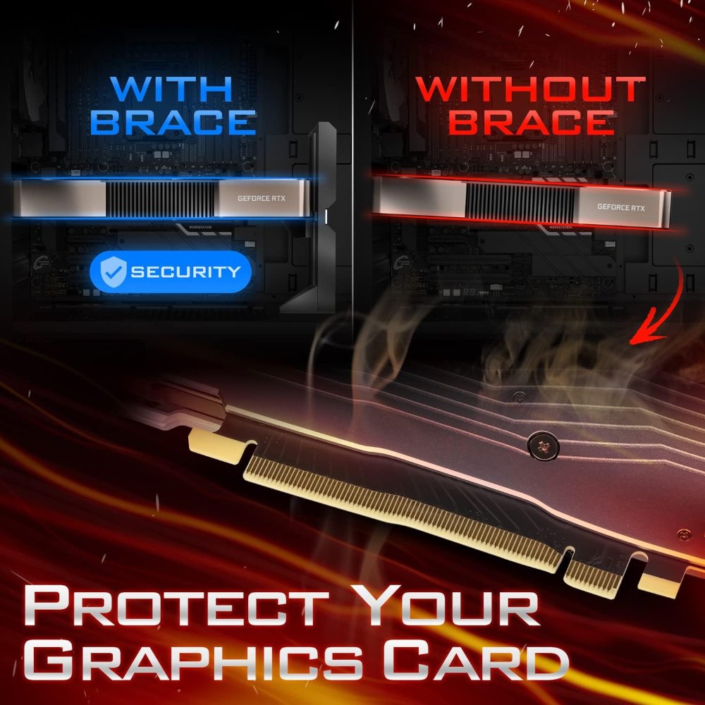 תומך לכרטיסי מסך ANTEC GPU HOLDER ARGB Black 7 תומך לכרטיסי מסך ANTEC GPU HOLDER ARGB Black – תמונה 7