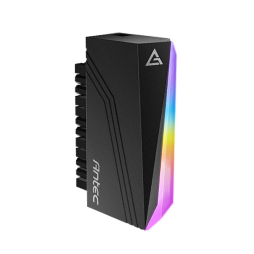 מתאם 90 מעלות ל24-פין ARGB Black Adapter °Antec 24-pin 90 1 מתאם 90 מעלות ל24-פין ARGB Black Adapter °Antec 24-pin 90
