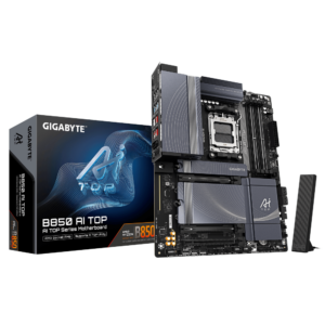 לוח אם GIGABYTE B850 AI TOP WIFI7 ATX DDR5 AM5 2x10GBE LAN