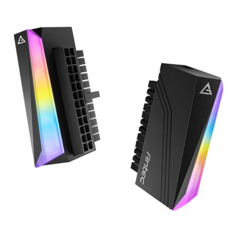 מתאם 90 מעלות ל24-פין ARGB Black Adapter °Antec 24-pin 90 3 מתאם 90 מעלות ל24-פין ARGB Black Adapter °Antec 24-pin 90 – תמונה 3