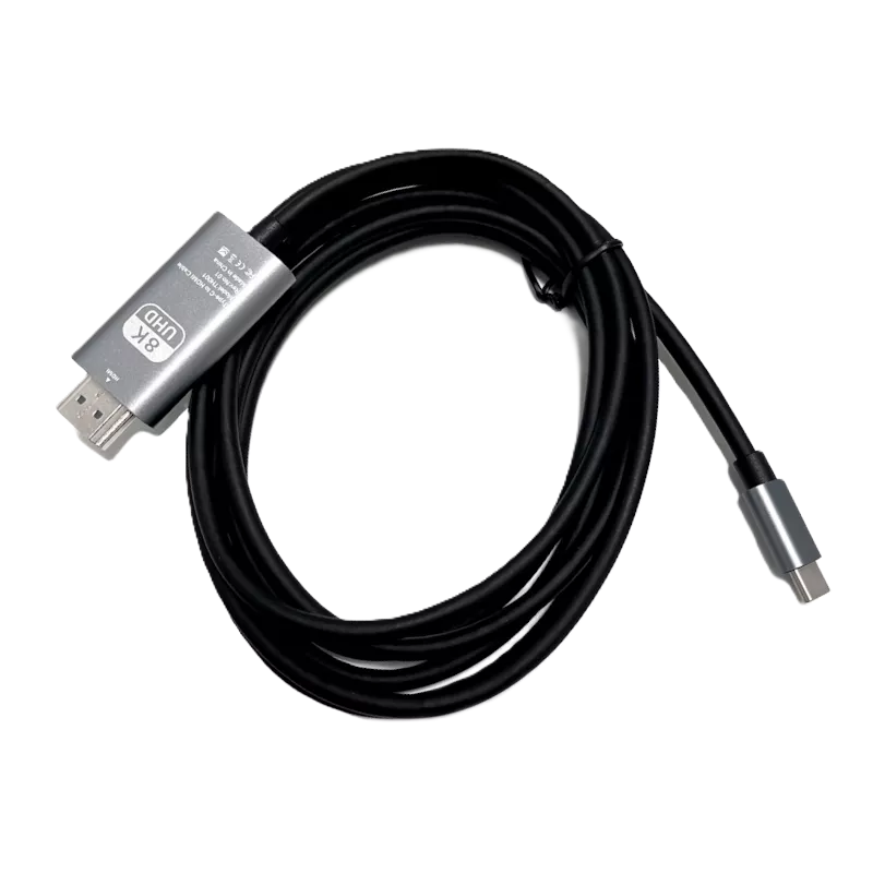 USB3.1-C To HDMI Male 8K@60Hz Cable 1.8m 1 USB3.1-C To HDMI Male 8K@60Hz Cable 1.8m
