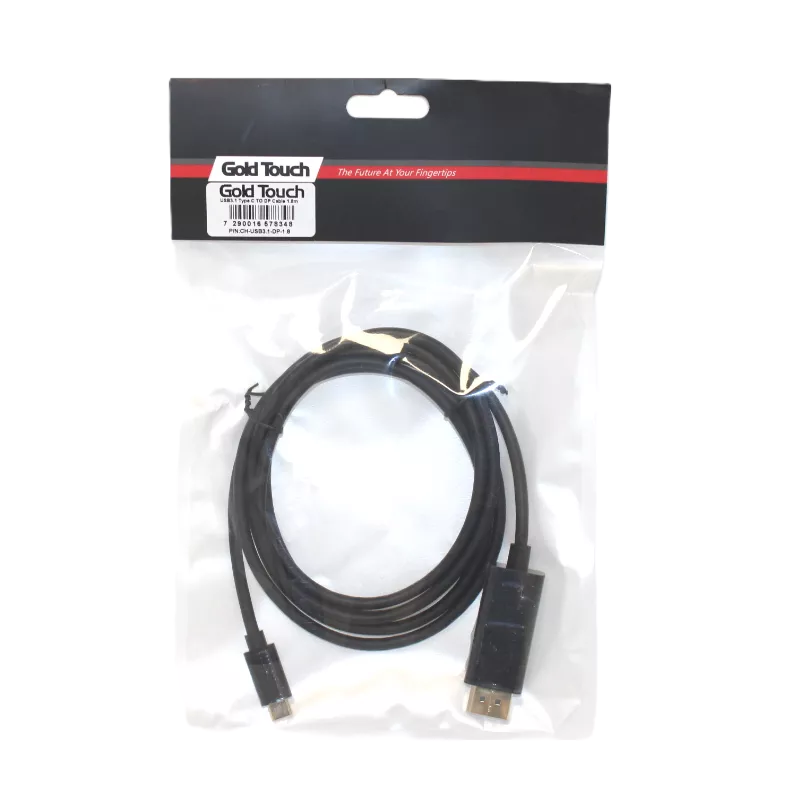 USB3.1 Type C to DP Cable 1.8M 2 USB3.1 Type C to DP Cable 1.8M – תמונה 2