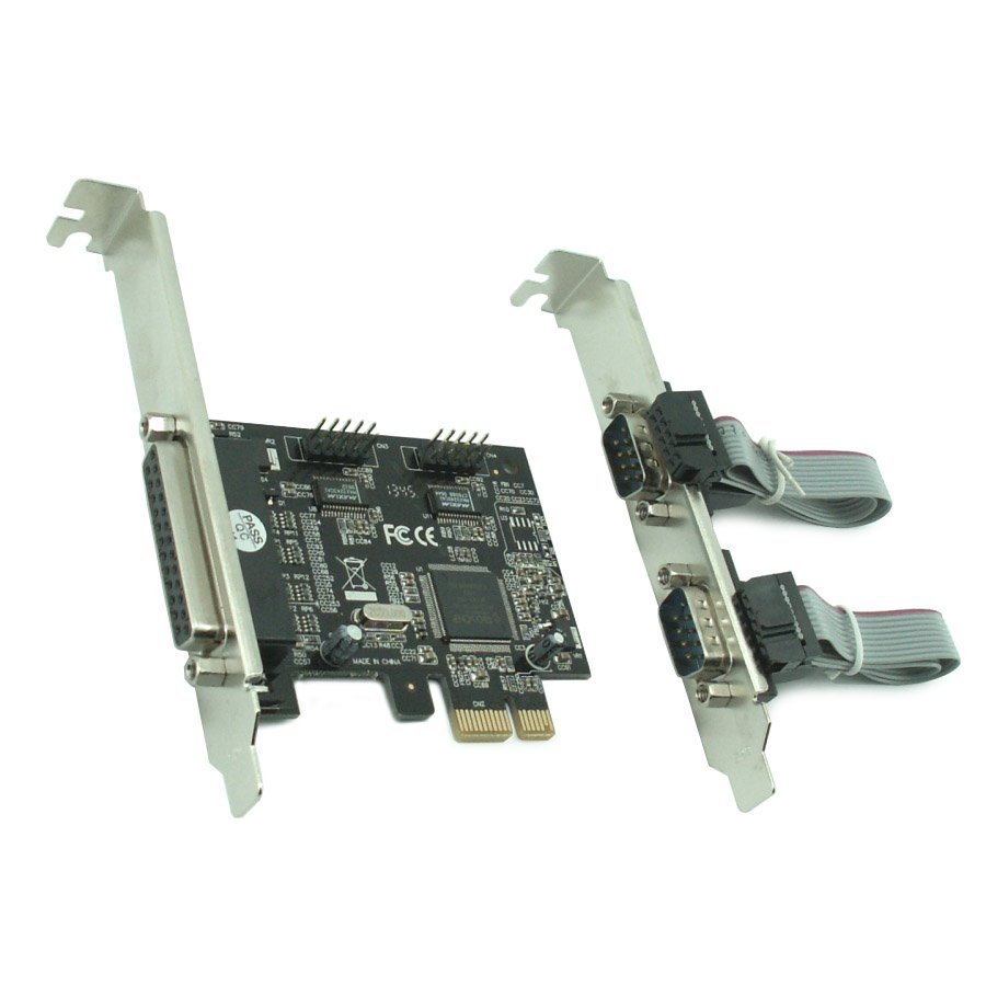 כרטיס 1xLPT PCI-E + Gold Touch 2xCOM 1 כרטיס 1xLPT PCI-E + Gold Touch 2xCOM