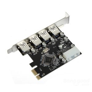 כרטיס USB3.0 x4 PCI-E Card 3 כרטיס USB3.0 x4 PCI-E Card – תמונה 3