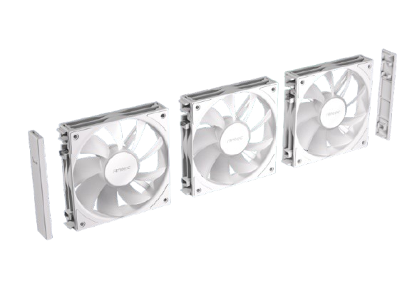 מאוררים למארז ANTEC Connect C120 ARGB WHITE 3PK 1 מאוררים למארז ANTEC Connect C120 ARGB WHITE 3PK