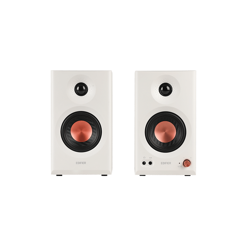 רמקולים Edifier MR3 White 2.0 Studio Speakers 36W RMS BT 5.4 2 רמקולים Edifier MR3 White 2.0 Studio Speakers 36W RMS BT 5.4 – תמונה 2