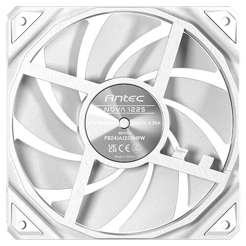 מאוורר למארז Antec Nova 120mm White Fan And Speed Conntroller 3 מאוורר למארז Antec Nova 120mm White Fan And Speed Conntroller – תמונה 3