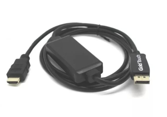 כבל אקטיבי HDMI TO Display Port 1.8M 1 כבל אקטיבי HDMI TO Display Port 1.8M