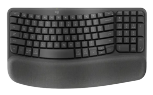 מקלדת ארגונומית אלחוטית LOGITECH LOGI Wave Keys