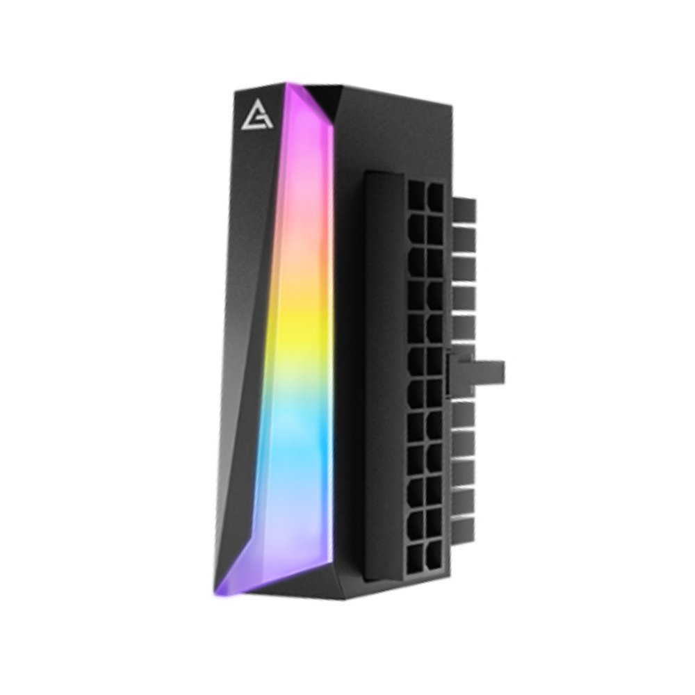 מתאם 90 מעלות ל24-פין ARGB Black Adapter °Antec 24-pin 90 2 מתאם 90 מעלות ל24-פין ARGB Black Adapter °Antec 24-pin 90 – תמונה 2