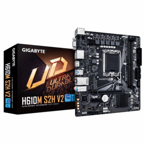 לוח למעבדי אינטל Gigabyte H610M S2H V2 Micro-ATX DDR5