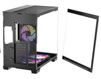 זכוכית צד למארז שחור ANTEC C8/C8 ARGB BLACK 1 זכוכית צד למארז שחור ANTEC C8/C8 ARGB BLACK