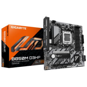 לוח אם Gigabyte B850M D3HP 1.2 mATX DDR5 AM5 1GbE Lan USB-C