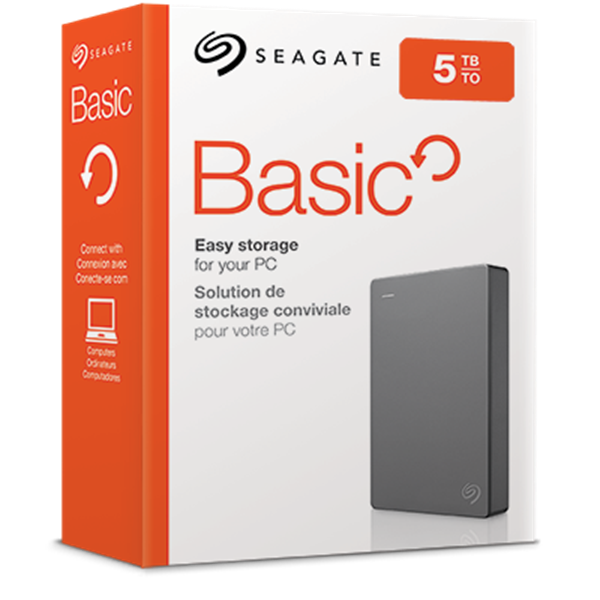 דיסק חיצוני SEAGATE Basic Portable Drive 5TB 2.5 usb 3.0 1 דיסק חיצוני SEAGATE Basic Portable Drive 5TB 2.5 usb 3.0