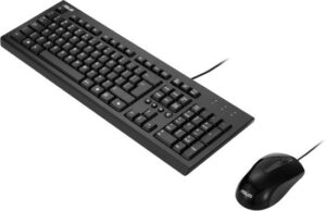 סט חוטי ASUS U2000 Keyboard And Mouse wired Set
