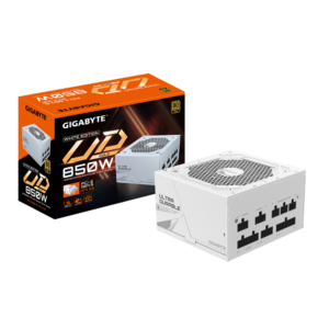 ספק כוח Gigabyte UD850GM PG5 WHITE 850W 80 Plus Gold PCIE 5.0