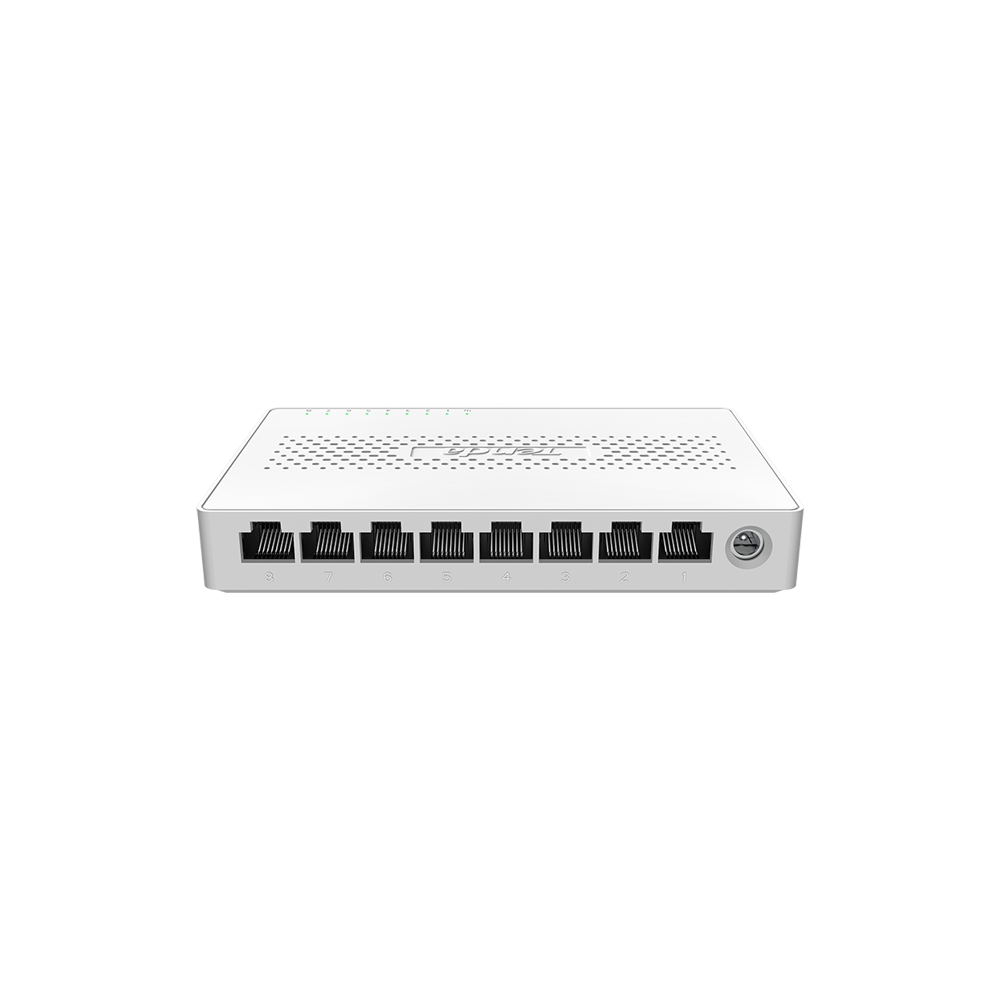 מתג לא מנוהל Tenda SM108 Switch 8-Ports 2.5Gbe 1 מתג לא מנוהל Tenda SM108 Switch 8-Ports 2.5Gbe
