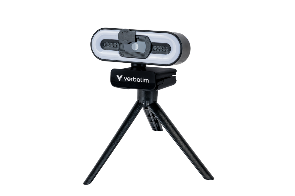 מצלמה Verbatim AWC-02 FHD 1080P Autofocus with Mic and Light 4 מצלמה Verbatim AWC-02 FHD 1080P Autofocus with Mic and Light – תמונה 4