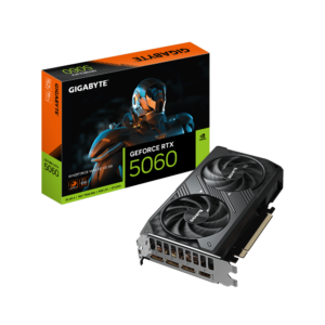 כרטיס מסך Gigabyte RTX 5060 WINDFORCE MAX OC V2 8GB