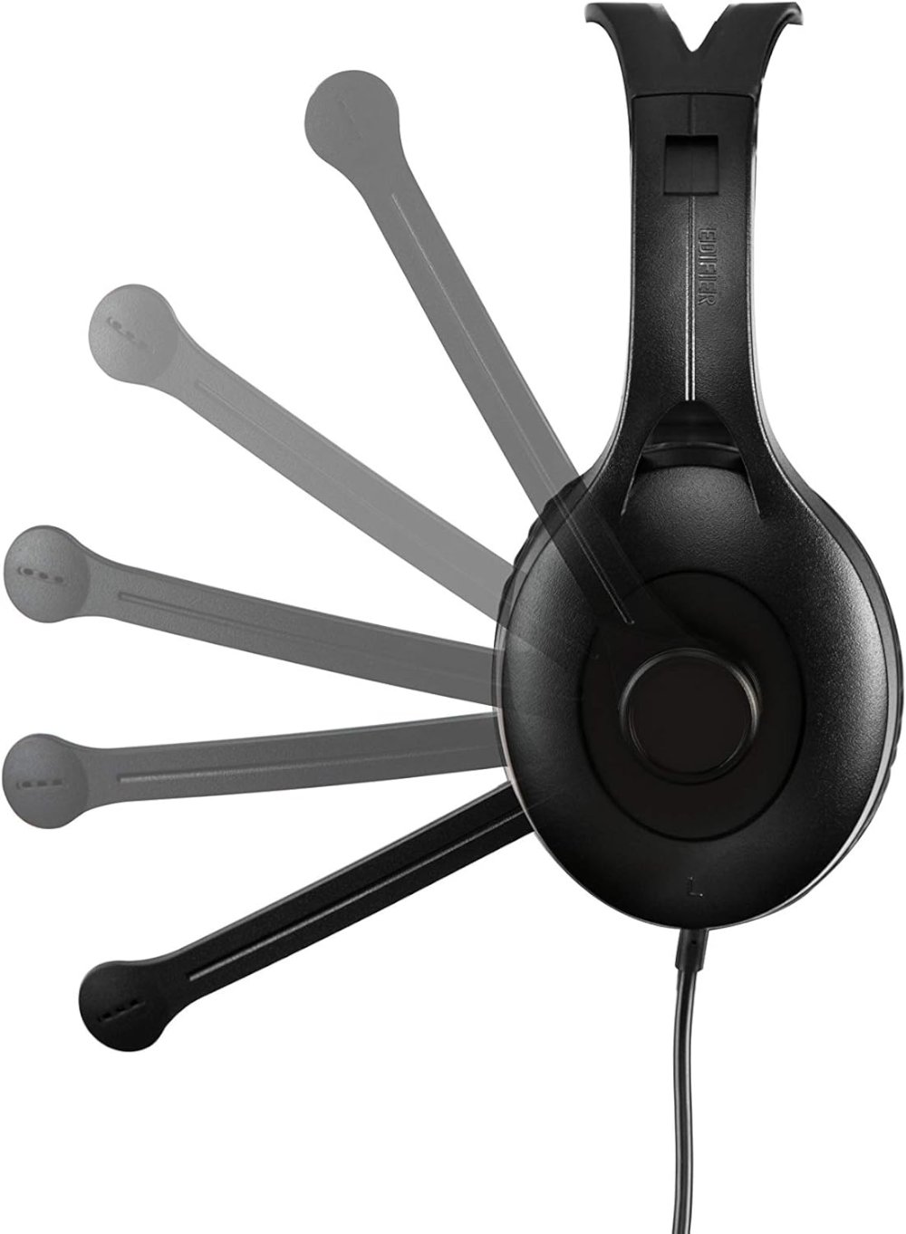 אוזניות BLACK EDIFIER K800 WITH MICROPHONE USB 6 אוזניות BLACK EDIFIER K800 WITH MICROPHONE USB – תמונה 6