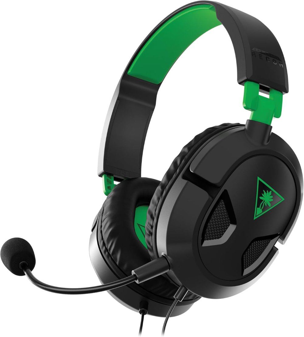 אוזניות Turtle Beach Recon 50 Gaming HeadSet 3.5mm Jack XBOX/PC 1 אוזניות Turtle Beach Recon 50 Gaming HeadSet 3.5mm Jack XBOX/PC