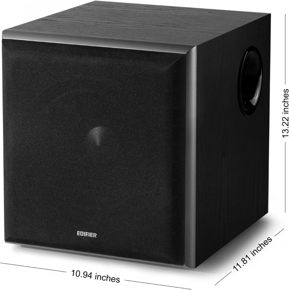 סאבוופר EDIFIER T5 8 Inch Powerd Subwoofer 70W RMS 2 סאבוופר EDIFIER T5 8 Inch Powerd Subwoofer 70W RMS – תמונה 2