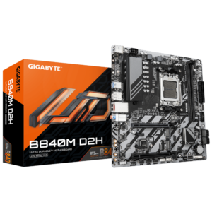 לוח אם Gigabyte B840M D2H 1.2 X3D DDR5 AM5 Micro-Atx